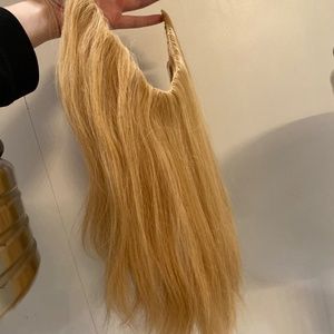 HOTHEAD band blonde hair extension